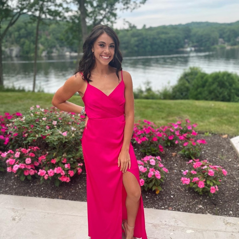 Pink formal dress